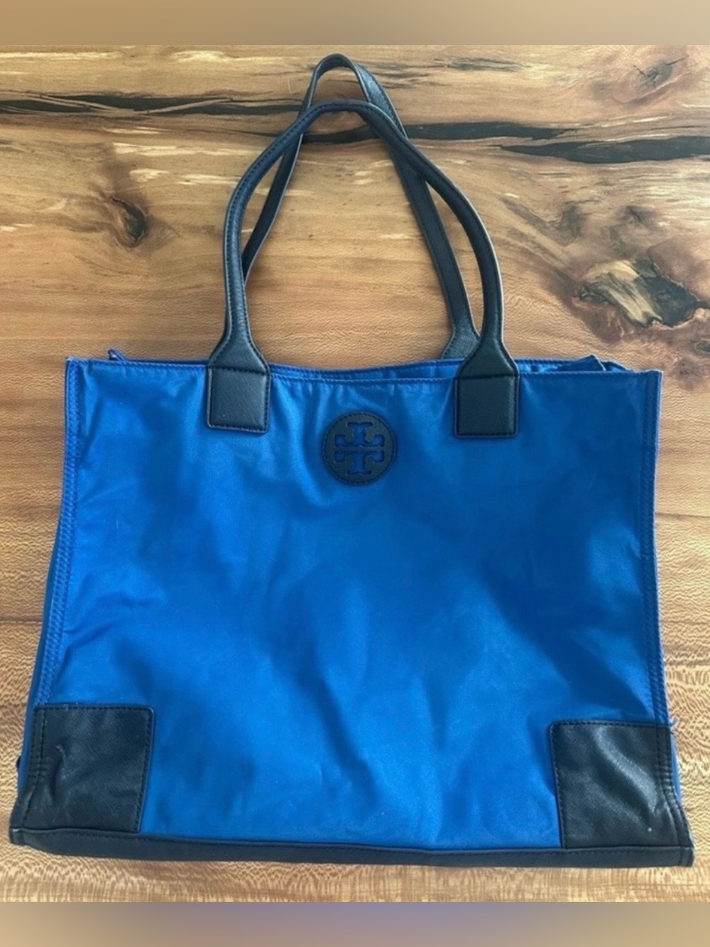 Tory Burch Ella Packable Tote Jelly Blue